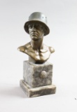 WWII Nazi SS Soldier Bust
