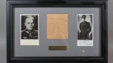 WWII Nazi Hellmuth Reymann Signed Photos & Note