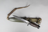 WWII US M1 Carbine Bayonet w/Scabbard