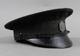 WWII Ghetto Jewish Police Badge & Hat