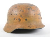 WWII Nazi Luftwaffe Camo Helmet