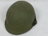 Soldiers Steel Helmet with Liner and Strap