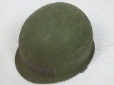 Soldiers Steel Helmet with Liner and Strap
