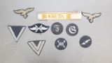 WWII Luftwaffe Assorted Badges, Cuffs, & Patches