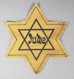 WWII Nazi Jewish Star Patch