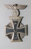 Dualer Combined 1914 2nd Class Cross Pin