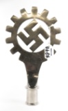 WWII Nazi German Labor Front Flagpole Topper