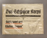 WWII Nazi SS Schwarze Korps Newspaper
