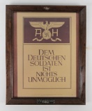 WWII Nazi Propaganda Poster