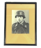 WWII German Luftwaffe Enlisted Man Portrait