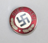 Nazi Sieg Heil Victory Pin