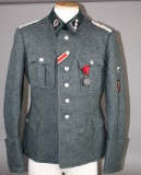 WWII Nazi Latvian Waffen SS Officer's Tunic