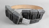 WWII Nazi German SS Belt and Ammo Pouches