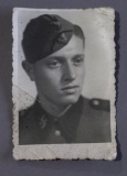 WWII Nazi Photograph SS Soldier