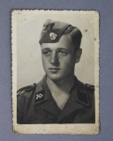 WWII Nazi SS Soldier Photograph