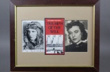 WWII Nazi Leni Riefenstahl Autographed Photo