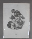 1988 Signed Limited Edition Print of Adolf Galland