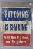 WWI Rationing Poster