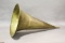 Edison Cylinder Large Brass Phonograph Horn