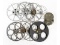 8 Assorted 35mm Movie Projector Film Reels