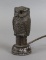 Antique Vintage Radio Owl Metal Electric Timer