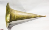 Edison Cylinder Large Brass Bell Phonograph Horn