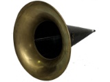 Edison Cylinder Brass Bell Phonograph Horn