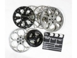 6 Assorted 35mm Movie Projector Film Reels