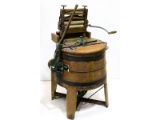 Wooden Washing Machine Hand Crank