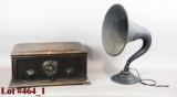 Magnavox Radio/Atwater Kent Horn Speaker 1920's