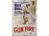 Resolute Productions Rex Bell Movie Poster 1934