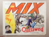 Tom Mix Outlaw Movie Poster