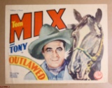 Tom Mix Outlawed Movie Poster