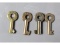 Railroad Switch Keys (4)