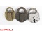 Railroad Brass Signal Locks NO Keys(3)