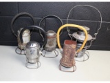 A & W, Adlake, Conger, Justrite Lanterns (5)