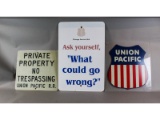 Union Pacific Railway Signs (3)