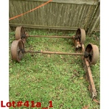 Railroad Motor Car Axles (2)