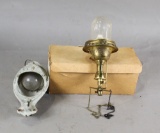 Natural Gas Lamp and Wall Mount Light Fixture