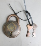 Southern Rio Grande Railroad Padlock