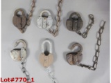 Railroad Steel Switch Locks NO Keys(6)