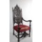 Antique Gothic Theater Chair