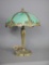 Vintage Cast Metal Table Lamp