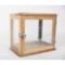 Countertop Wood & Glass Showcase