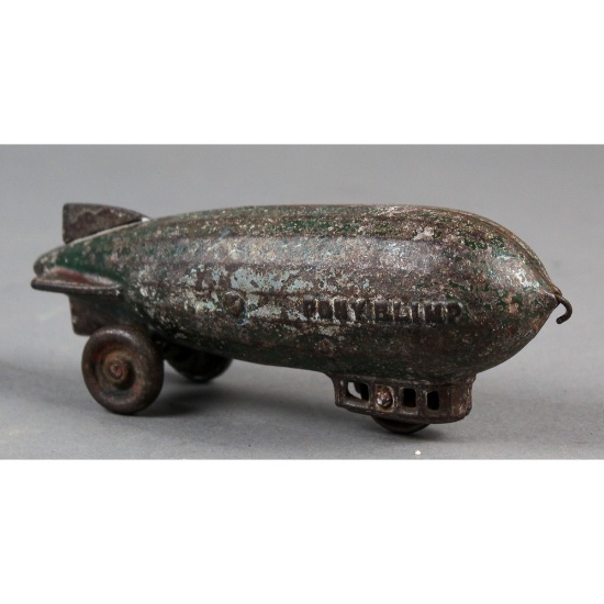 Kenton Cast Iron Toy Blimp