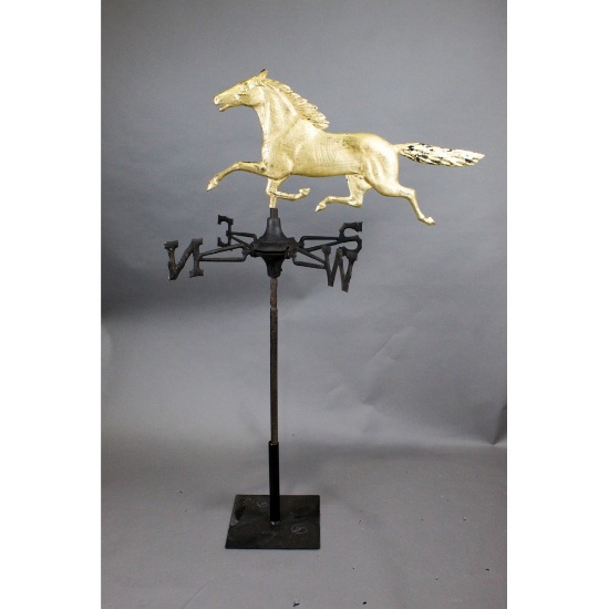 Weather Vane Copper Horse