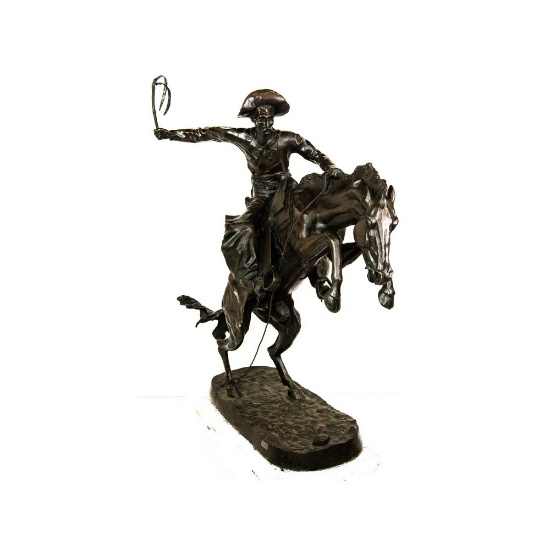 Monumental Bronco Buster Bronze