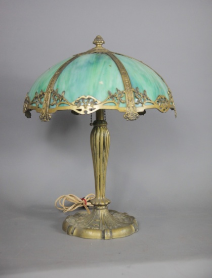 Vintage Cast Metal Table Lamp