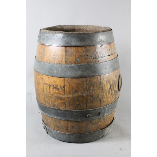 Pre-Prohibition Oak Beer Barrel