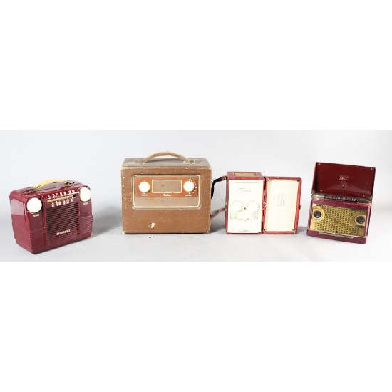 Westinghouse/Zenette Misc Portable Radios (4)